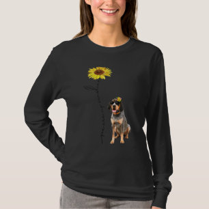 T-shirt Bluetick Coonhound Mes amis Mon soleil