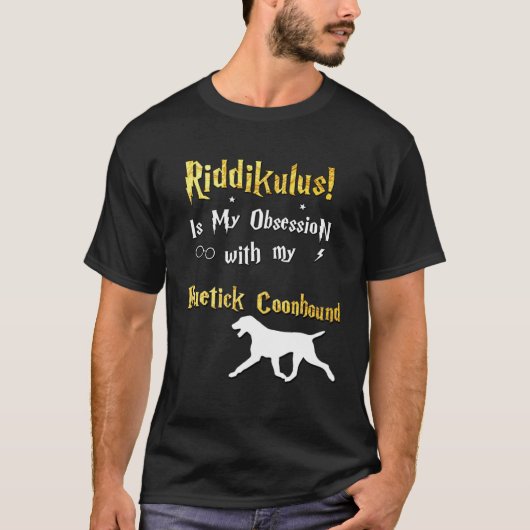 T-shirt Bluetick Coonhound   Riddikulus Bluetick Coonhound (Devant)