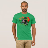 T-shirt Bluetick Coonhound St patrick (Devant entier)
