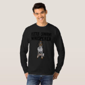 T-shirt Bluetick Coonhound Wisperer Chien (Devant entier)