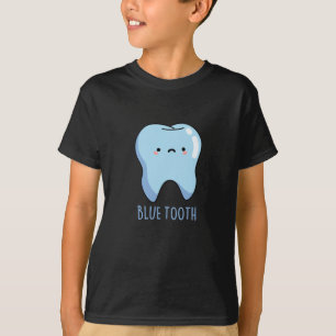 T-shirt Bluetooth Funny Technique Blue Tooth Pun Dark BG