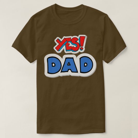 T-shirt bluey papa (Design devant)