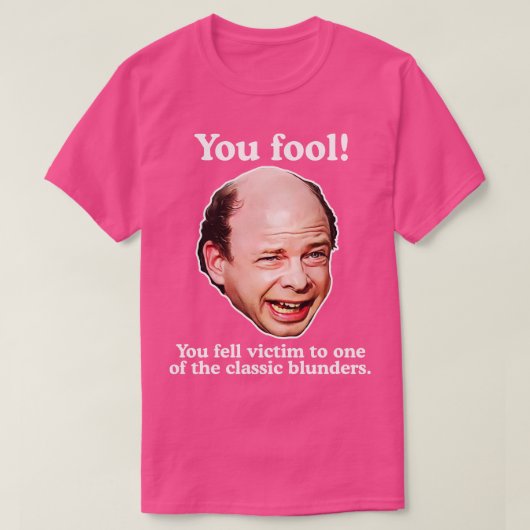 T-shirt Blunders classiques (Design devant)