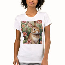 T-shirt Blush Blooms et Bunny Dreams