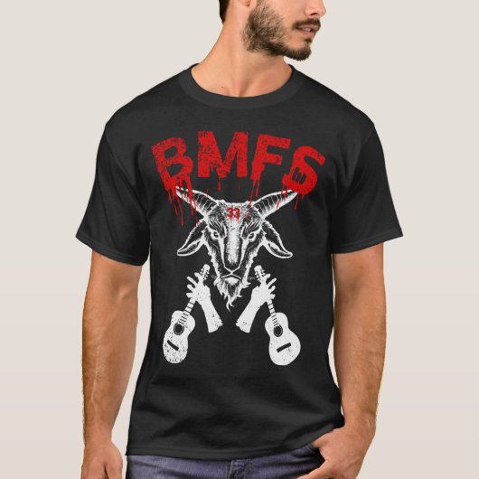 T-shirt BMFS Metal Goat (Devant)
