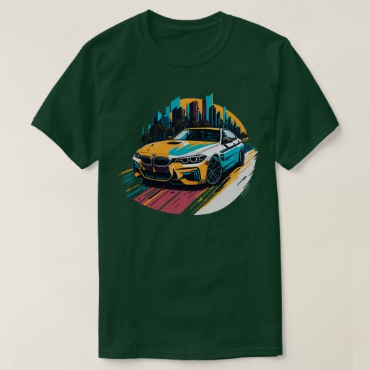 T-shirt BMW 1 rétro (Design devant)