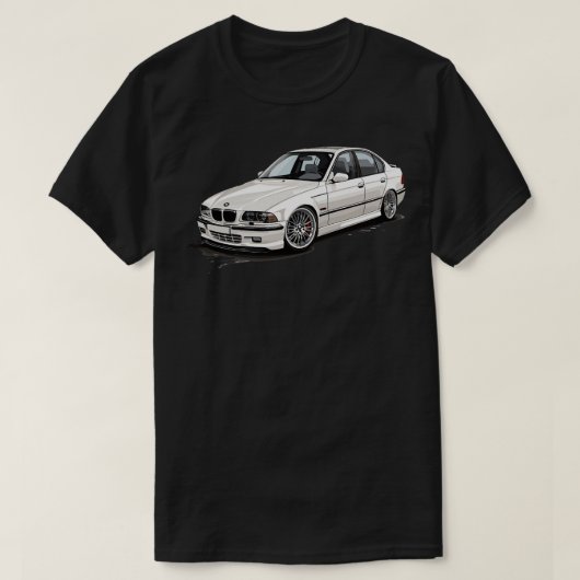 T-shirt BMW blanc 1 (Design devant)