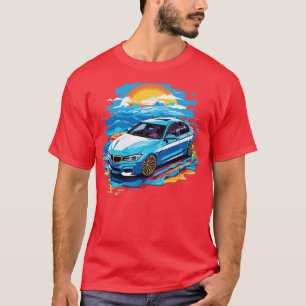 T-shirt BMW bleu