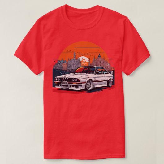 T-shirt BMW E30 M3 rétro (Design devant)