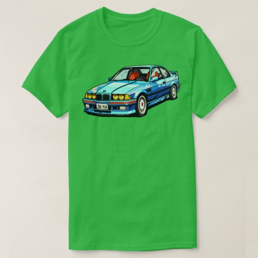 T-SHIRT BMW E36 7 (Design devant)