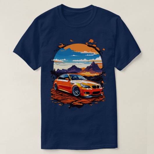 T-SHIRT BMW E60 1 (Design devant)