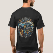 T-shirt BMW Engine Art (Dos)