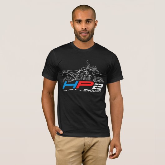 T-shirt BMW HP2 Enduro 2005-2008 (Devant entier)