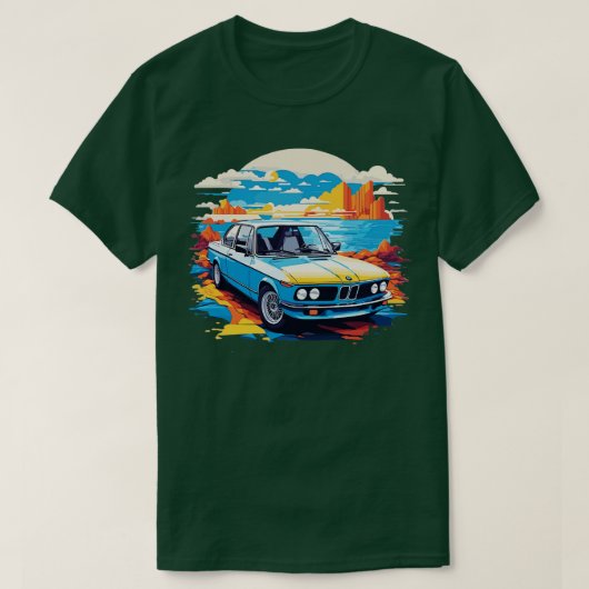 T-shirt BMW rétro (Design devant)