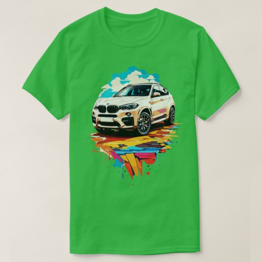 T-shirt Bmw X6 Suv (Design devant)