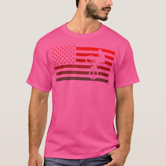 T-shirt Bmx américain (Devant)