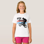 T-shirt BMX Boy / BMX Girl (Devant entier)