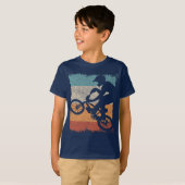 T-Shirt Bmx Classique - Vélo Bmx Rétro (Devant entier)