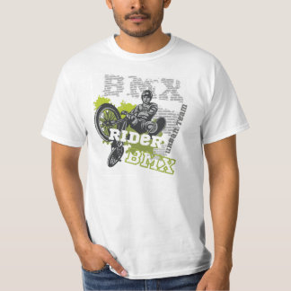 T-shirt bmx de cavalier