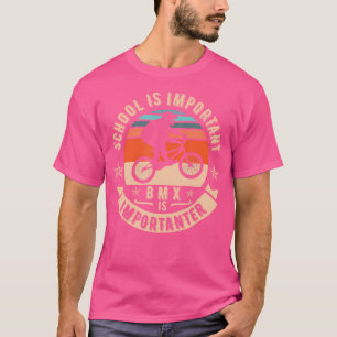T-shirt Bmx Est Importateur Funny Bmx Rider