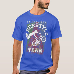 T-shirt BMX Freestyle Vélo Erythrée Drapeau Vélo BMX