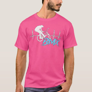 T-shirt Bmx Heartbeat Aime Extreme Sports Vélo B
