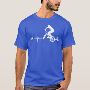 T-shirt BMX Heartbeat Cycliste Pulse Cyclist