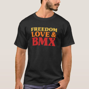 T-shirt BMX J'adore BMX Drôle BMX