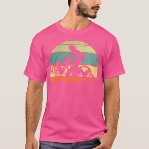 T-shirt Bmx Mtb Stunts Vélo Randonnée Vélo Randonnée Funny