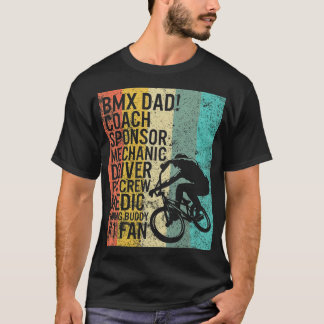 T-shirt BMX Papa Entraîneur Medic Riding Buddy 1 Fan Pères