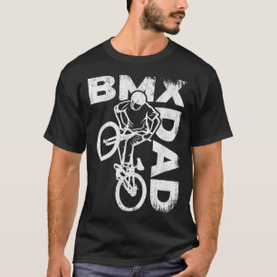 T-shirt BMX Père BMX Rider Bike Motocross Fête des Pères