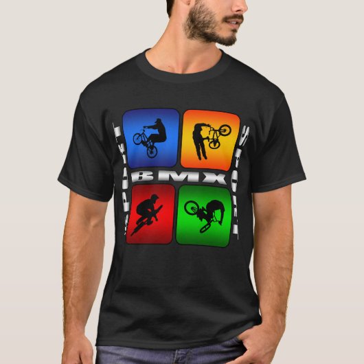 T-shirt BMX spectaculaire (Devant)