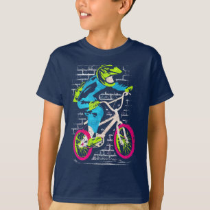T-Shirt Bmx - Vélo Bmx - Graffiti Bmx Shirt
