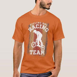 T-shirt BMX Vélo Costa Rica Drapeau Vélo Course BMX
