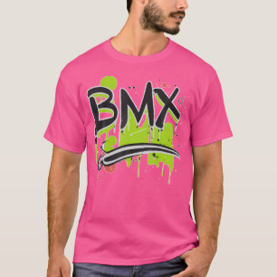 T-shirt Bmx Vélo Grunge Pour Et Bmx Riders