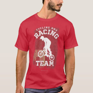 T-shirt BMX Vélo Tonga Drapeau Vélo Vélo Course BMX