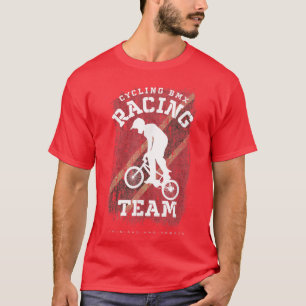 T-shirt BMX Vélo Trinidad & Tobago Drapeau Vélo Rac
