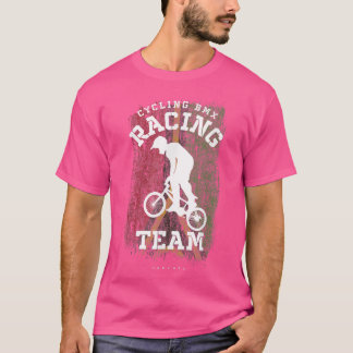 T-shirt BMX Vélo Vanuatu Drapeau Vélo Vélo Course BMX