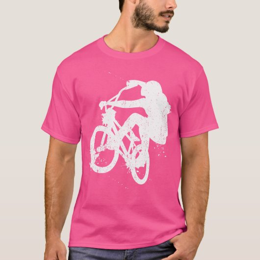 T-shirt Bmx Vélo Vélo Vélo Mtb Bmx (Devant)