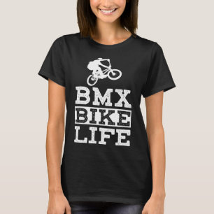 T-shirt BMX Vélo Vie Funny VTT Cadeau