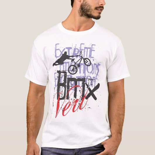 T-shirt BMX Vert (Devant)