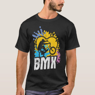 T-shirt BMX vintages fans de vélos garçons jeunes accessoi