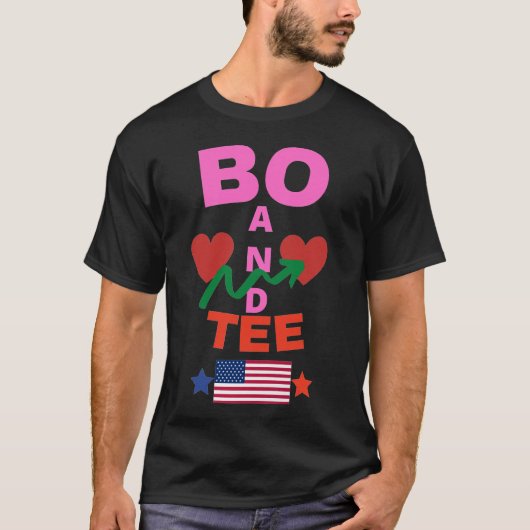 T-shirt Bo et Tee Classic USA Collection 1 (Devant)