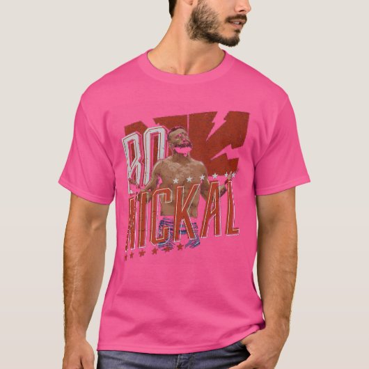 T-shirt Bo Nickal Shrug (Devant)