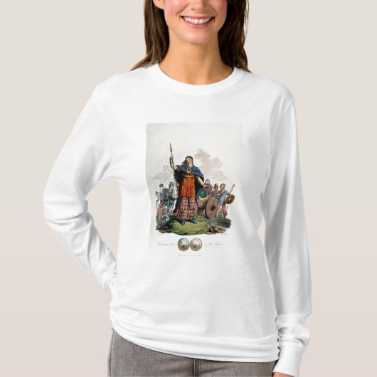 T-shirt Boadicea, reine de l'Iceni (Devant)