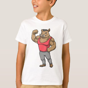 T-shirt Boar Bodybuilder Muscles Bodybuilding