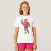 T-shirt Boar Bodybuilder Muscles Bodybuilding (Devant entier)