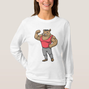 T-shirt Boar Bodybuilder Muscles Bodybuilding