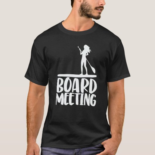 T-shirt Board Meeting Paddling Women Paddle Boarding Love (Devant)