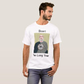 T-shirt Boart, la longue année (Devant entier)